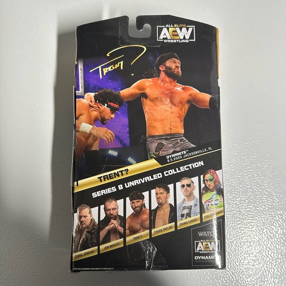 AEW Trent? Trent Beretta Unrivaled Series 8 #65 Action Figure - Picture 2 of 5